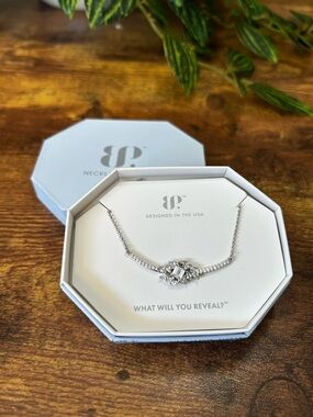 Bomb Party OD Diamond Cubic Zirconia & Rhodium Necklace